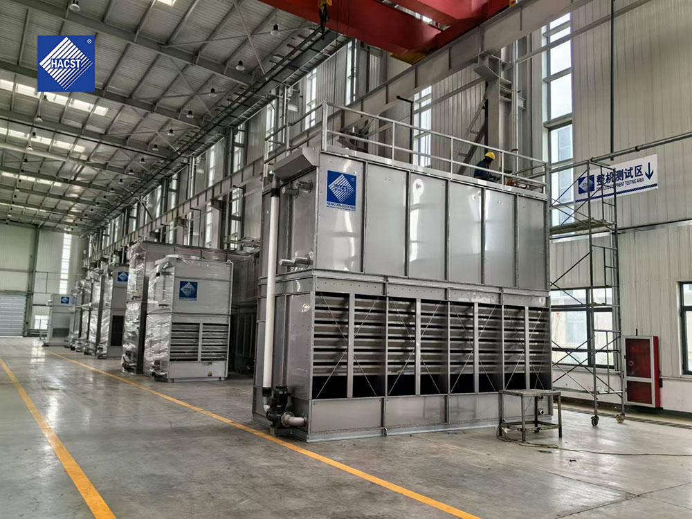 combine flow evaporative condenser