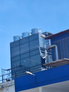 Evaporative Condenser For Kenya Food Processing Cold Storage