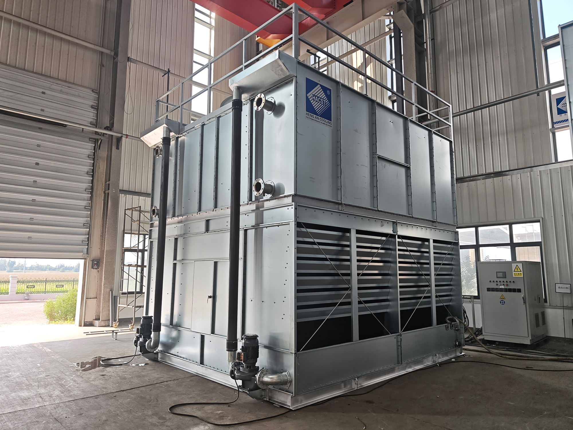 BCX Cross-Flow Closed-Circuit Cooling Tower – Efficient, Clean & Serviceable Cooling Solution - Image 2