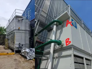 Indonesia Industrial Project – BHX Hybrid Closed Cooling Tower for Compressors and Injection Machines