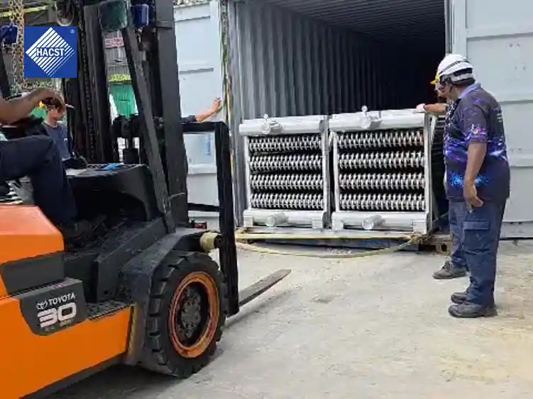 Malaysia Poultry Factory Upgrades to HACST 304 Stainless Steel Evaporative Condensers