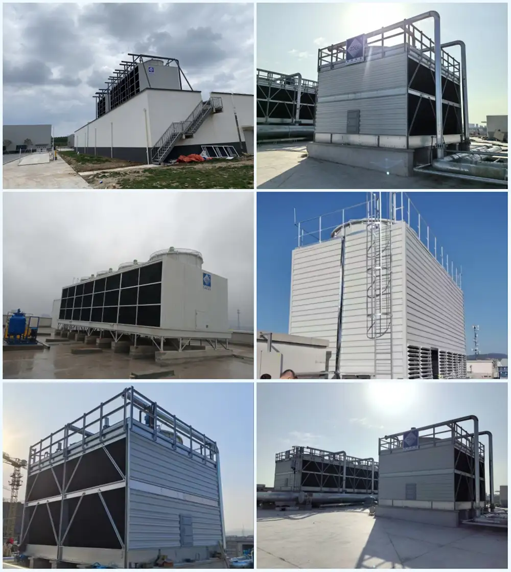 open cooling tower project