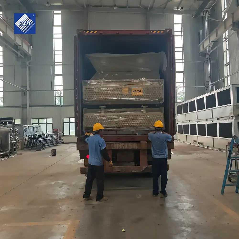 HACST Air Coolers Successfully Prepared and Shipped to Middle East Market
